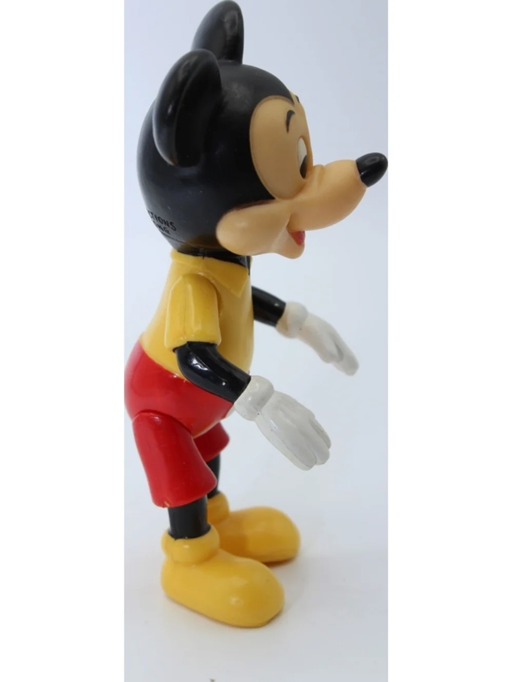 Vintage Walt Disney Mickey Mouse & Minnie Mouse Poseable Action Figure Lot 2 Pcs
